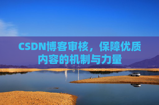 CSDN博客审核，保障优质内容的机制与力量